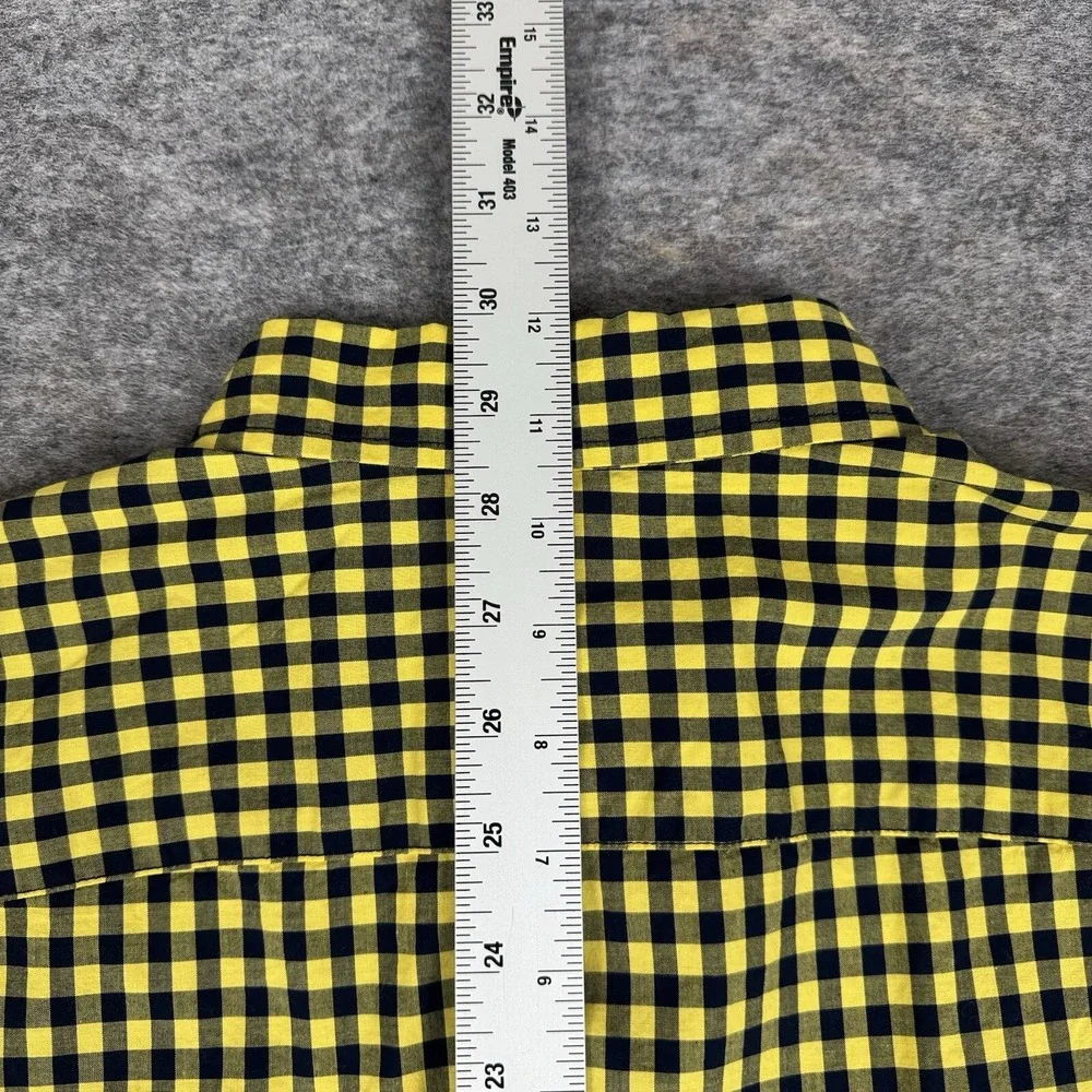 Ralph Lauren Button Down Shirt Long Sleeve Plaid Check Boys XL